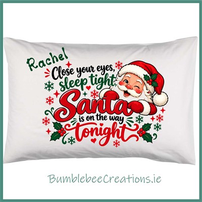 Close Your Eyes B Pillowcase
